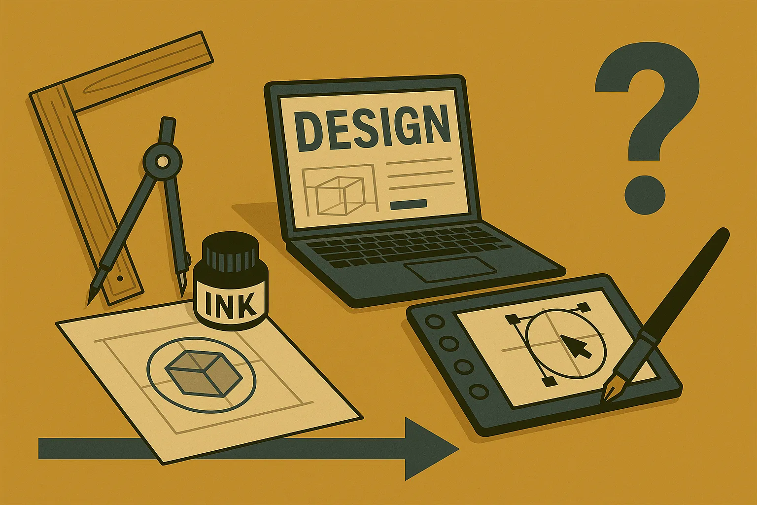 How Graphic Design Tools Evolved and What Comes Next